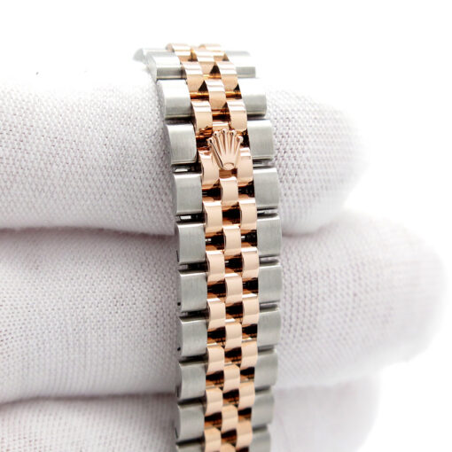 Rolex 279171 Datejust 18K/SS with Mother of Pearl Diamond Dial on Jubilee - Image 7
