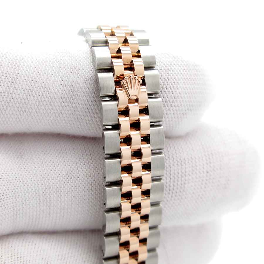 Rolex 279171 Datejust 18K/SS with Mother of Pearl Diamond Dial on Jubilee - Image 7
