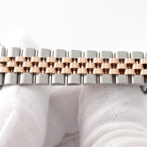Rolex 279171 Datejust 18K/SS with Mother of Pearl Diamond Dial on Jubilee - Image 8