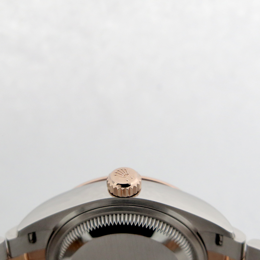 Rolex 279171 Datejust 18K/SS with Chocolate Roman Dial on Jubilee - Image 4