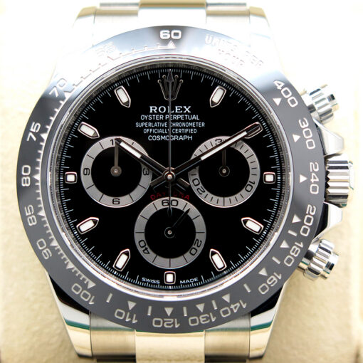 Rolex 116500LN Cosmograph Daytona with Black Dial - Image 3