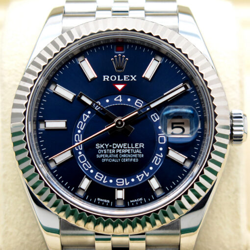 Rolex 326934 Skydweller with Blue Dial on Jubilee - Image 3