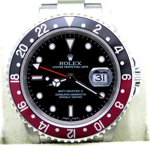 Rolex 16710 GMT Master II with Red & Black Bezel - Image 3