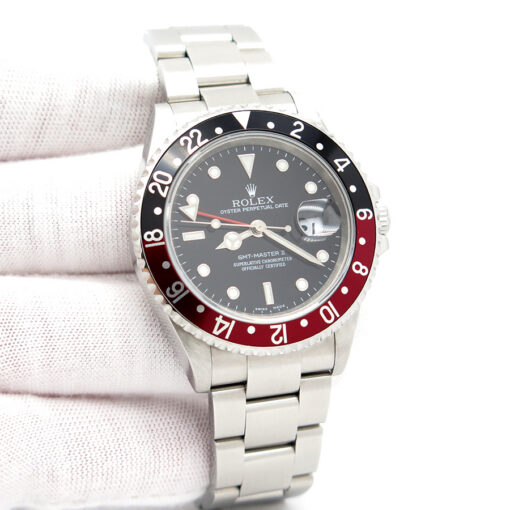 Rolex 16710 GMT Master II with Red & Black Bezel