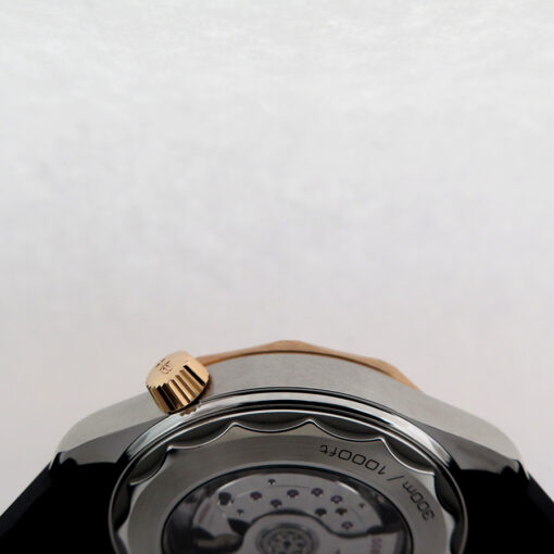 Omega Seamaster Diver 300m 18K/SS with Black Dial on Strap - Image 6