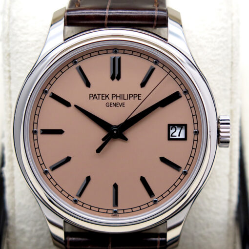 Patek Philippe 5227G-015 Calatrava with Rose Dial - Image 3
