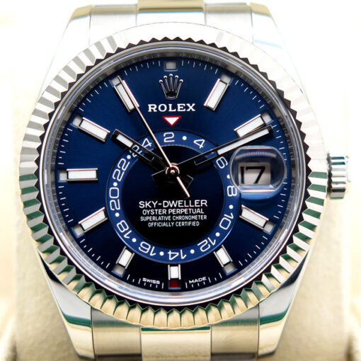Rolex CPO 326934 Skydweller with Blue Dial on Oyster - Image 3