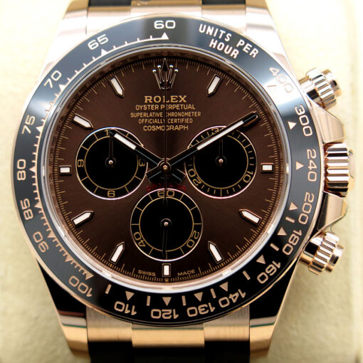 Rolex 126515LN Cosmograph Daytona 18K Rose Gold with Chocolate Dial - Image 3