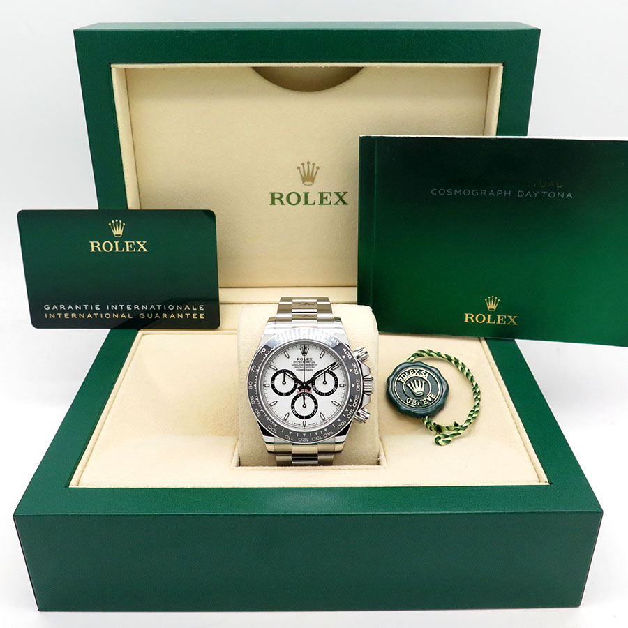 Rolex 126500LN Cosmograph Daytona with White Dial - Image 2