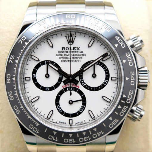 Rolex 126500LN Cosmograph Daytona with White Dial - Image 3