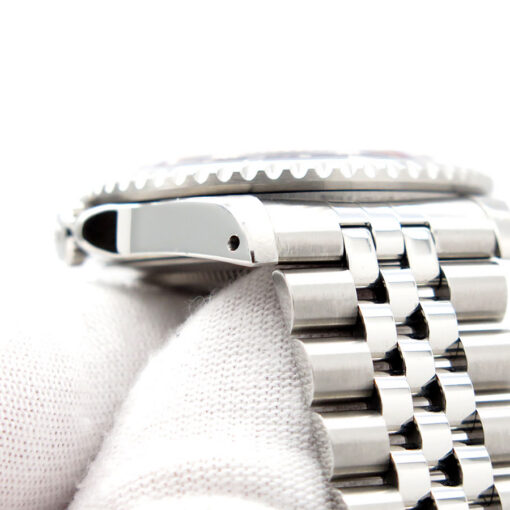 Rolex 16710 GMT Master II with Red & Blue Bezel on Jubilee - Image 7