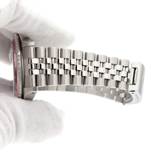 Rolex 16710 GMT Master II with Red & Blue Bezel on Jubilee - Image 13