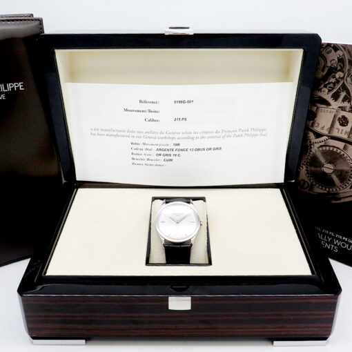 Alternative view of Patek Philippe 5196G Calatrava Small Seconds