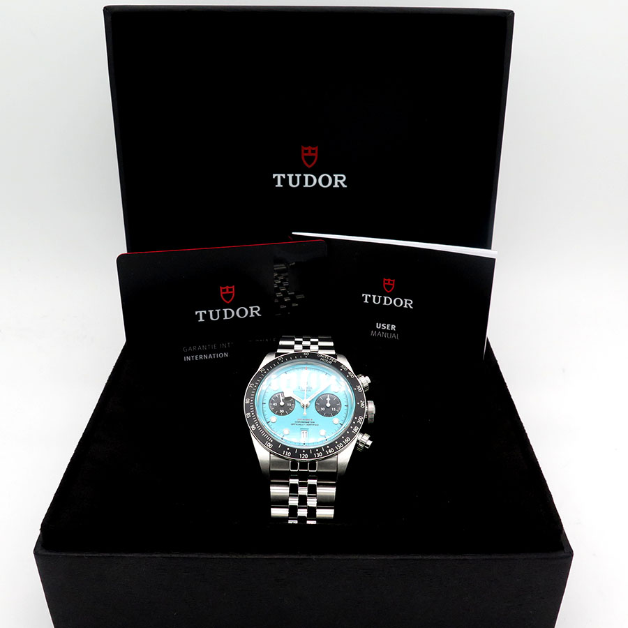 Tudor 79360N Black Bay Chronograph with Turquoise Dial - Image 2