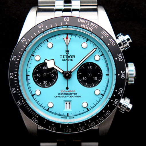 Tudor 79360N Black Bay Chronograph with Turquoise Dial - Image 3