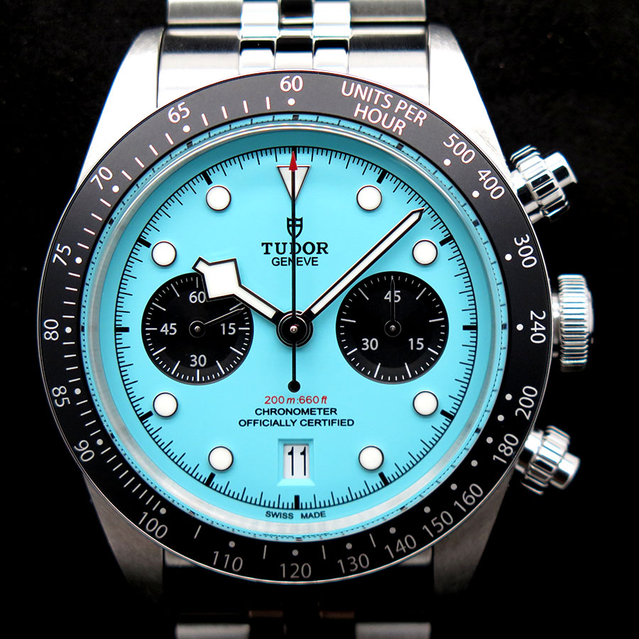 Tudor 79360N Black Bay Chronograph with Turquoise Dial - Image 3