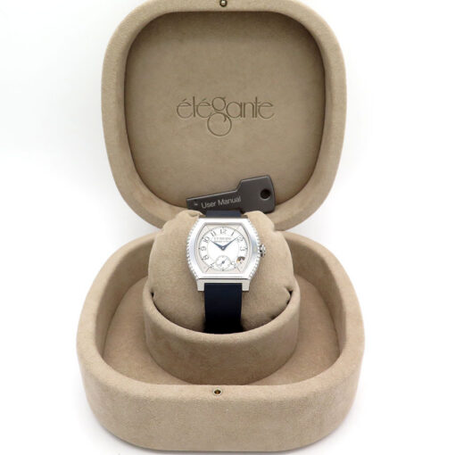Alternative view of F.P. Journe Elegante Titanium 40mm with Diamonds