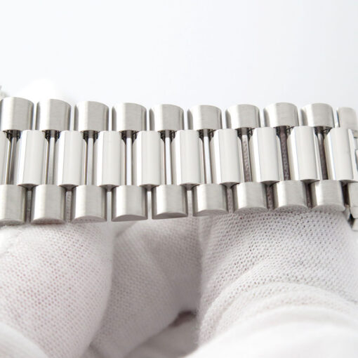 Rolex 228236 Day Date 40 Platinum with Ice Blue Stick Dial - Image 9