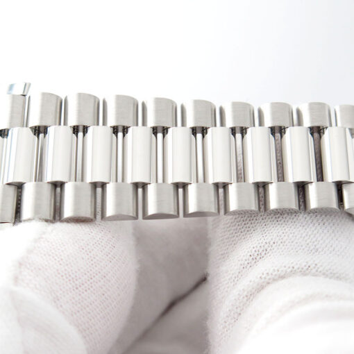 Rolex 228236 Day Date 40 Platinum with Ice Blue Stick Dial - Image 7