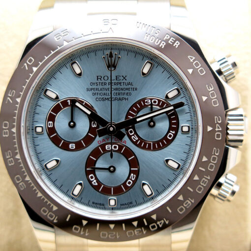Rolex 116506 Cosmograph Daytona Platinum with Ice Blue Dial - Image 3