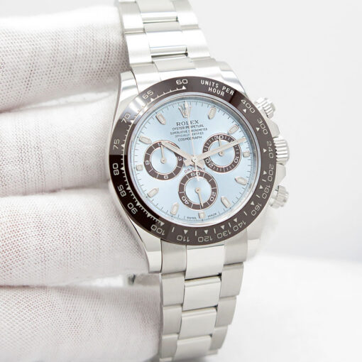Rolex 116506 Cosmograph Daytona Platinum with Ice Blue Dial