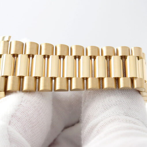 Rolex 228238 Day Date 40 18K Yellow Gold with Green Roman Dial - Image 9
