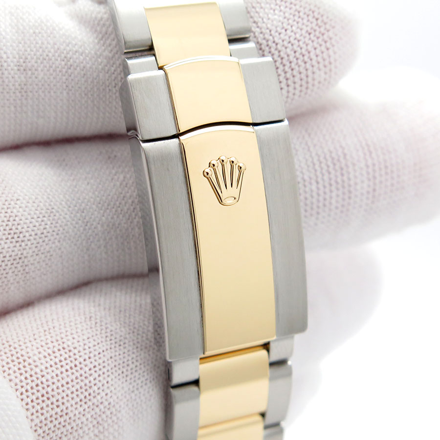Rolex 126233 Datejust 18K/SS with Champagne Stick Dial on Oyster - Image 7