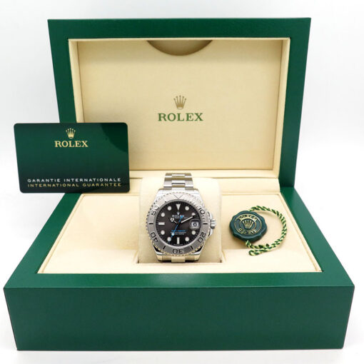 Alternative view of Rolex 268622 Yachtmaster 37mm with Slate Dial