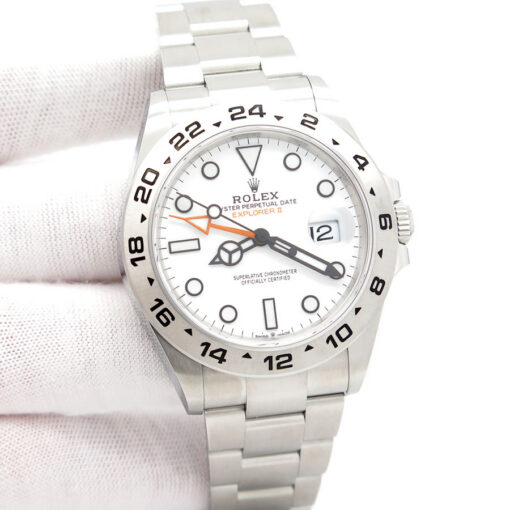 Rolex 226570 Explorer II with White Dial