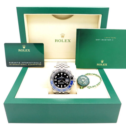 Alternative view of Rolex 126710BLNR GMT Master II on Jubilee