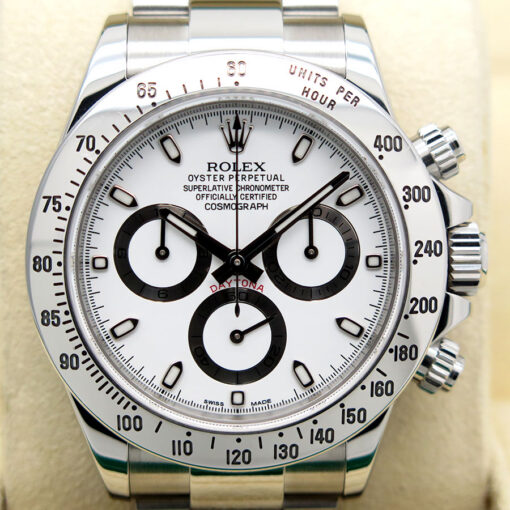 Rolex 116520 Cosmograph Daytona with White Dial - Image 3