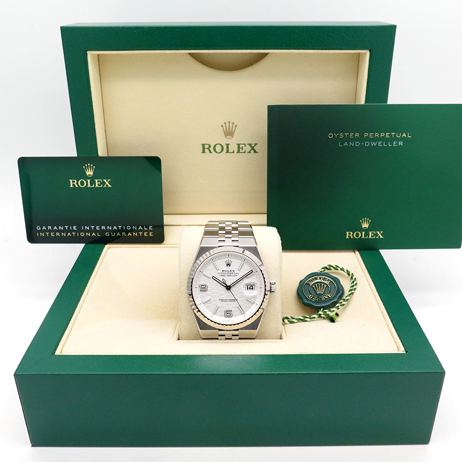 Rolex 127334 Land-Dweller 40 with White Dial - Image 2