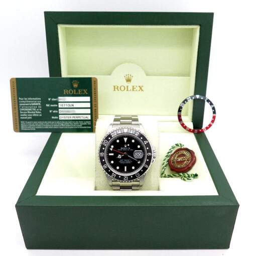 Alternative view of Rolex 16710LN GMT Master II