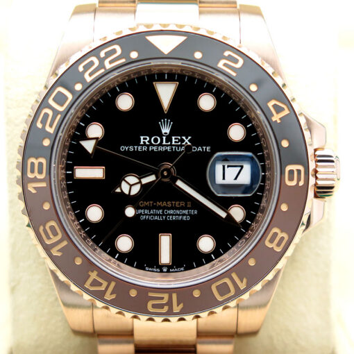 Rolex 126715CHNR GMT Master II 18K Rose Gold - Image 3