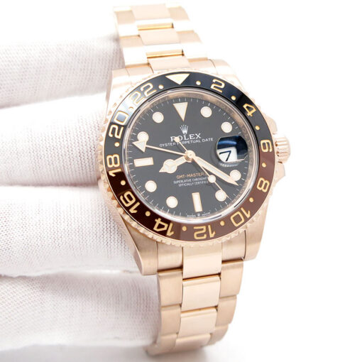 Rolex 126715CHNR GMT Master II 18K Rose Gold