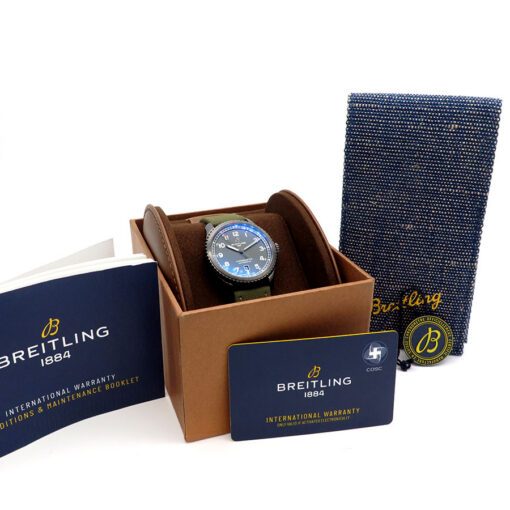 Alternative view of Breitling M17315 Aviator 8 Automatic 41mm Black Steel Curtiss Warhawk