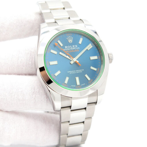Rolex 116400GV Milgauss with Blue Dial