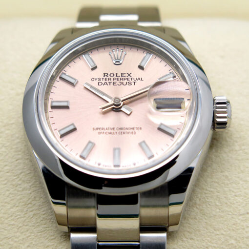 Rolex 279160 Datejust with Pink Stick Dial on Oyster - Image 3