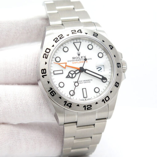 Rolex 226570 Explorer II with White Dial