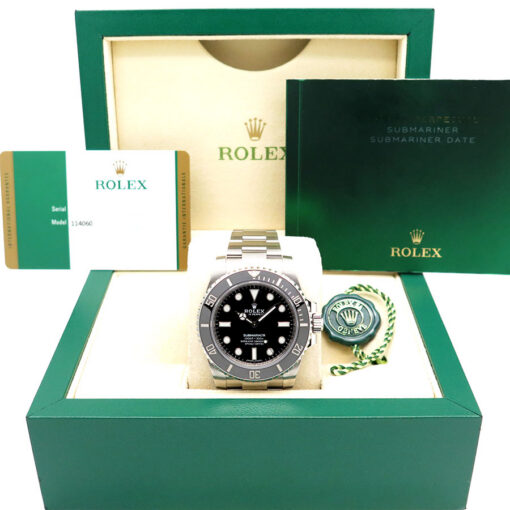 Alternative view of Rolex 114060 Submariner No Date