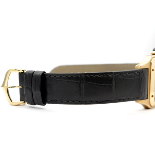 Cartier WHSA0043 Santos-Dumont Skeleton Micro-Rotor 18K Yellow Gold - Image 8