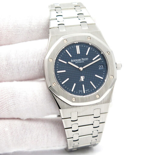 Audemars Piguet 16202ST Royal Oak "Jumbo" Ultra Thin with Blue Dial