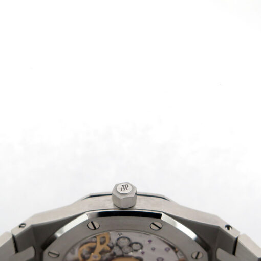 Audemars Piguet 16202ST Royal Oak "Jumbo" Ultra Thin with Blue Dial - Image 5
