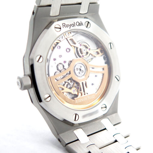 Audemars Piguet 16202ST Royal Oak "Jumbo" Ultra Thin with Blue Dial - Image 4