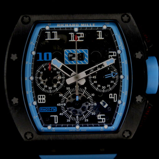 Richard Mille RM011-FM Felipe Massa Flyback Chronograph DLC Titanium Argentina Limited Edition - Image 3