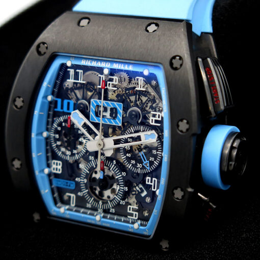 Richard Mille RM011-FM Felipe Massa Flyback Chronograph DLC Titanium Argentina Limited Edition - Image 4