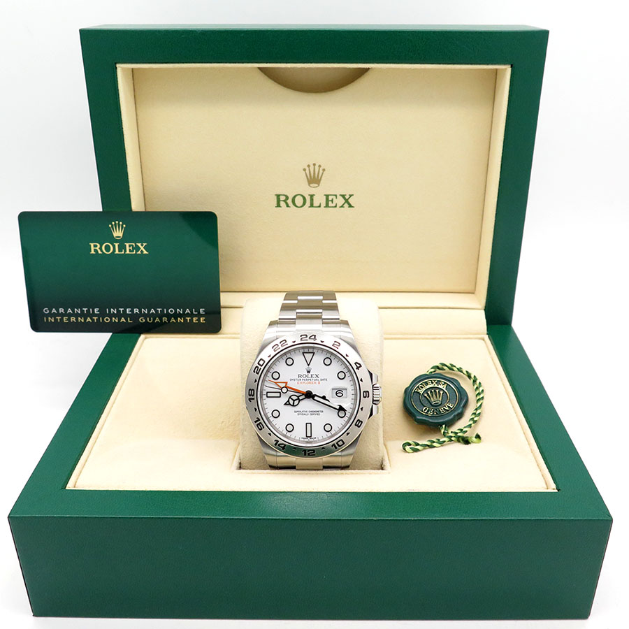 Rolex 216570 Explorer II with White Dial - Image 2