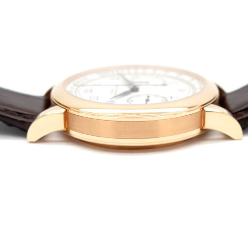 A. Lange and Sohne 414.032 1815 Flyback Chronograph 18K Rose Gold with Silver Dial - Image 6
