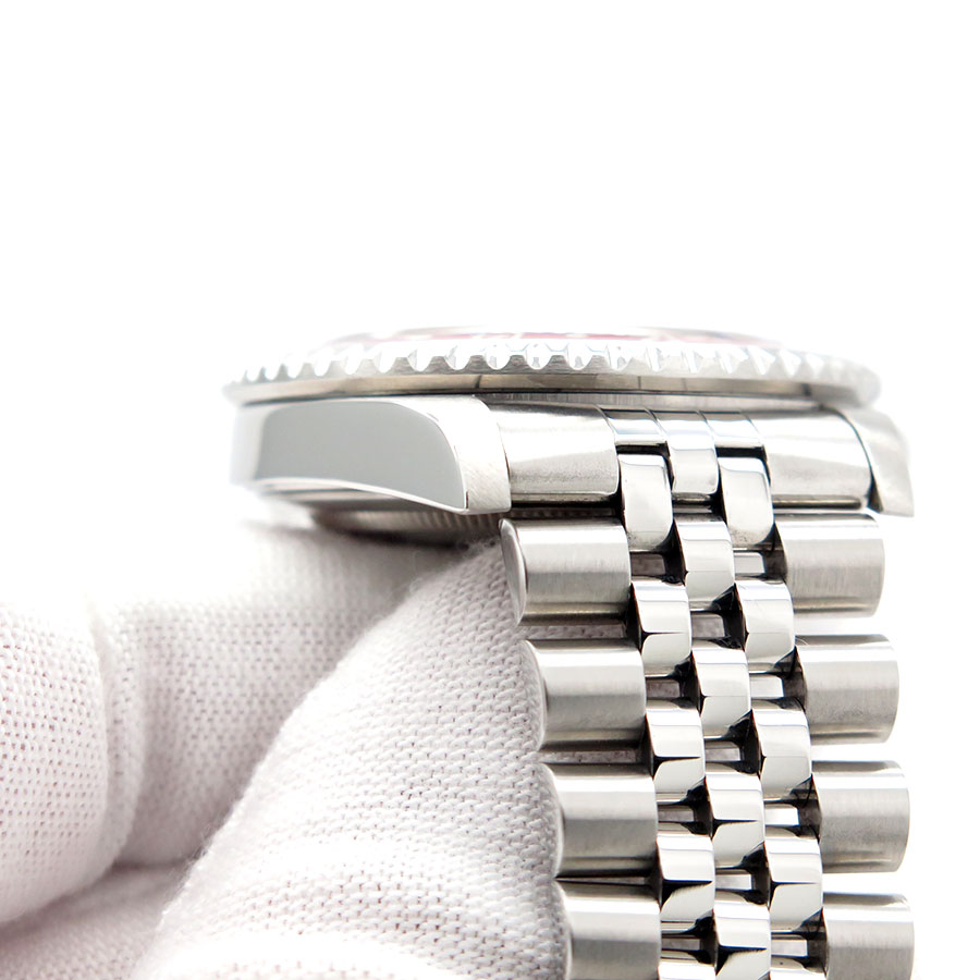 Rolex 16710BLRO GMT Master II with 3186 movement on Jubilee - Image 9