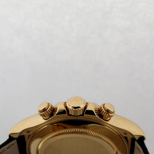 Rolex 116518 Cosmograph Daytona 18K Yellow Gold with Blue Arabic Dial - Image 5
